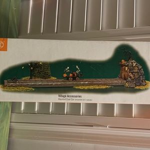 Dept 56 Haunted Coal Car Halloween Village